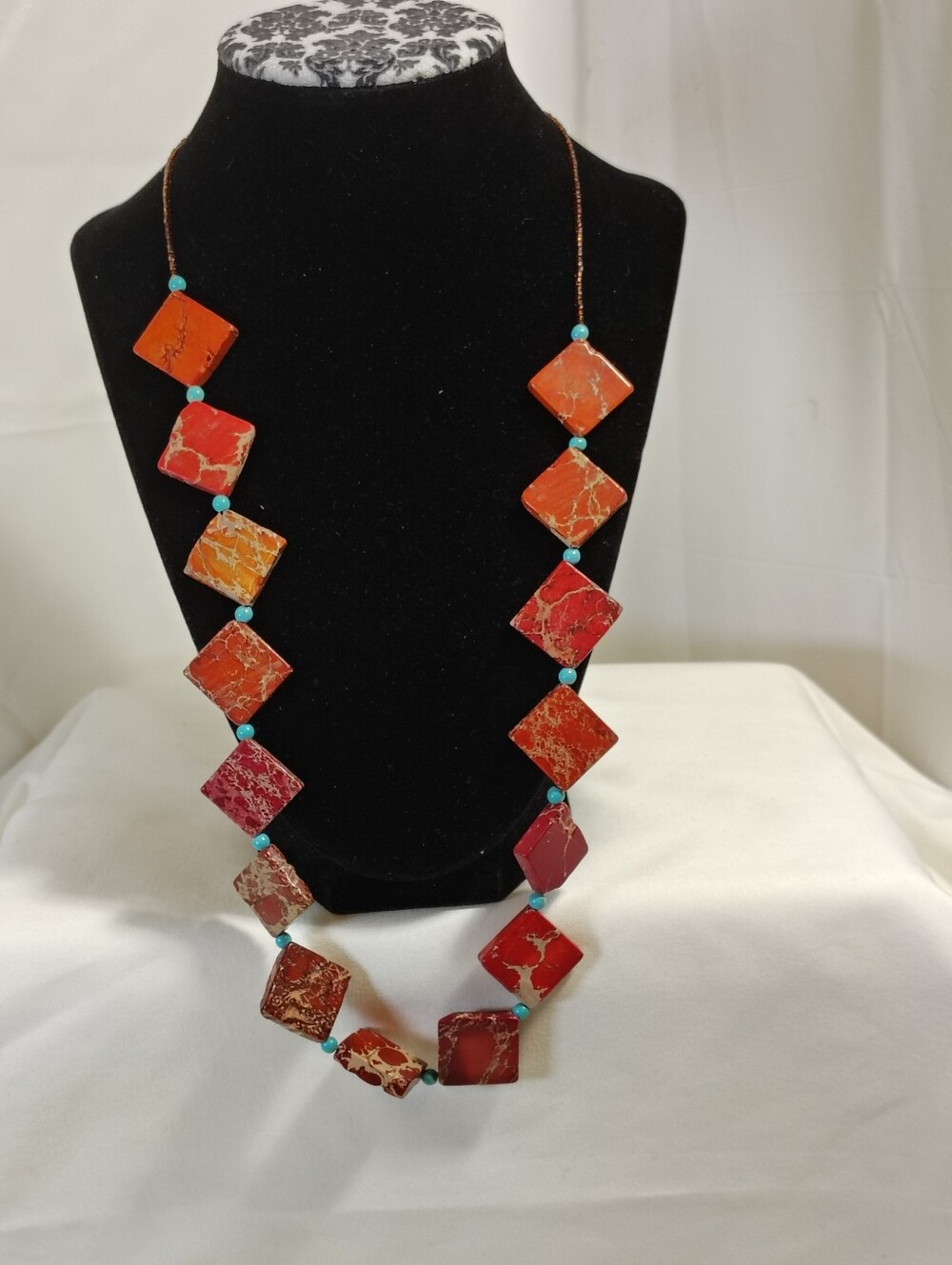 Jasper and Turquoise Necklace